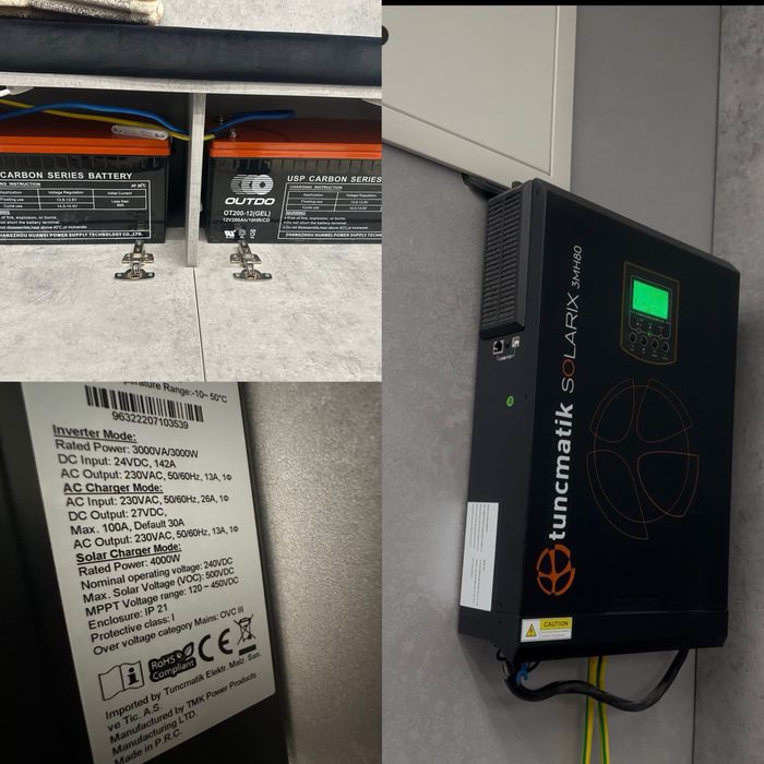 Інвертор Tuncmatik SOLARIX 3MH80 (24V / 3000W)