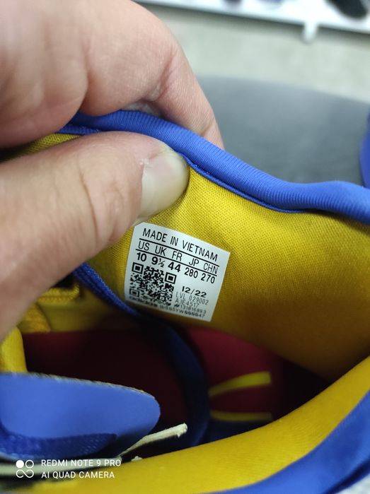 ОРИГІНАЛ 100% Кросівки Adidas D.O.N. Issue #4 Basketball Shoes Blue/Wh