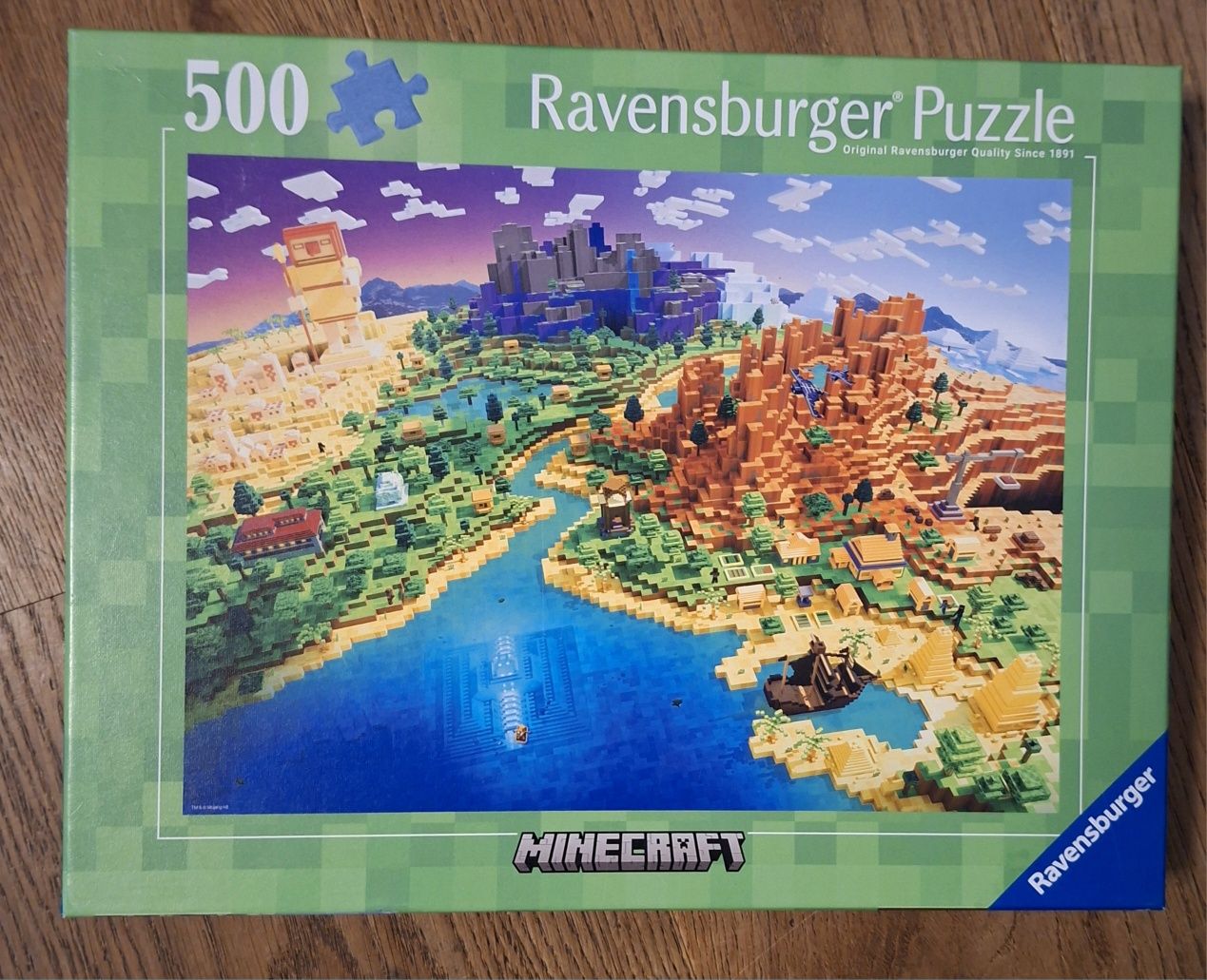 Nowr puzzle Minecraft 500 dla dzieci i dorosłych