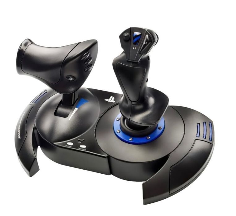 Ігровий джойстик Thrustmaster T.flight hotas 4 black PC/PS4 Дротовий