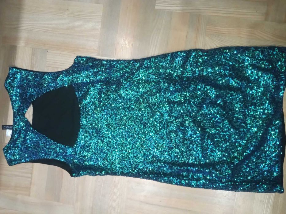 Sukienka cekiny H&M rozmiar 38