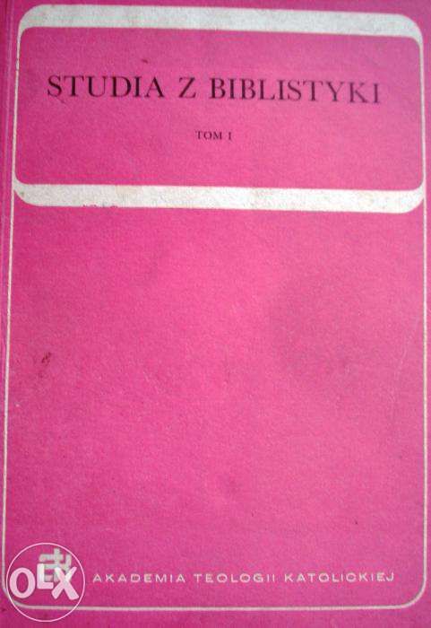 Studia z biblistyki
