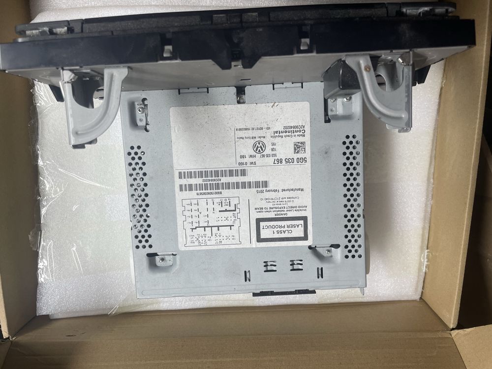 Продам автомагнітолу з VW golf 7  , 5G0 035 867