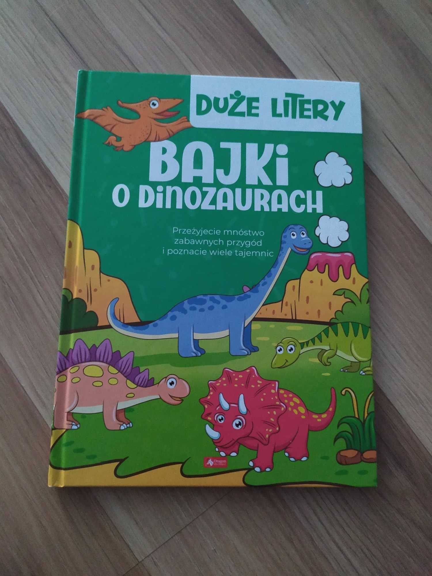 Książeczka dla dzieci Bajki o dinozaurach