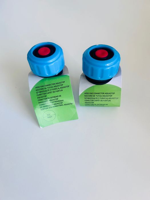 Szybkozłączki z funkcją aquastop abs 3/4 2 szt plus końcówka na kran
