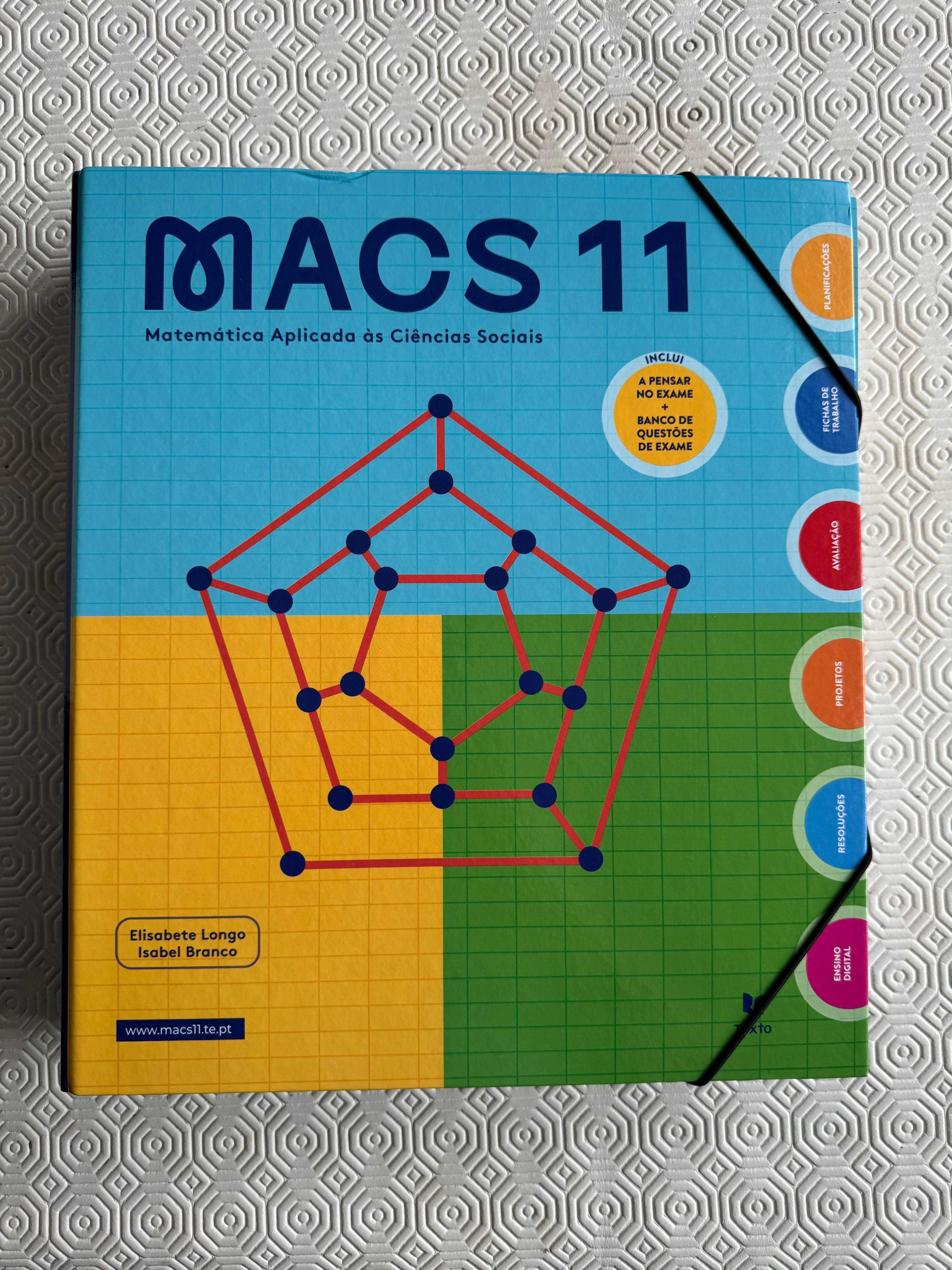 MACS 11 Texto Editora Dossier de Professor NOVO