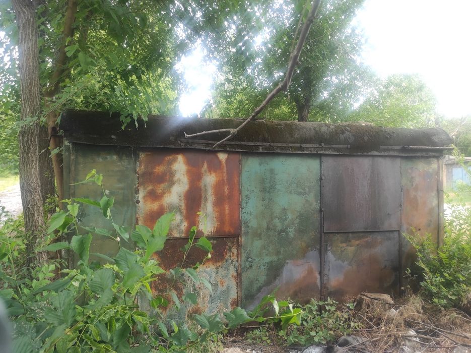 Будка-гараж метал. Для мото.