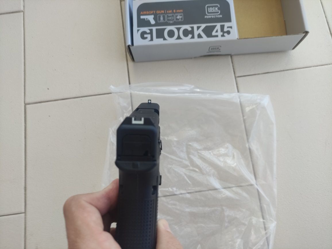 Airsoft umarex Glock 45 mós ghk