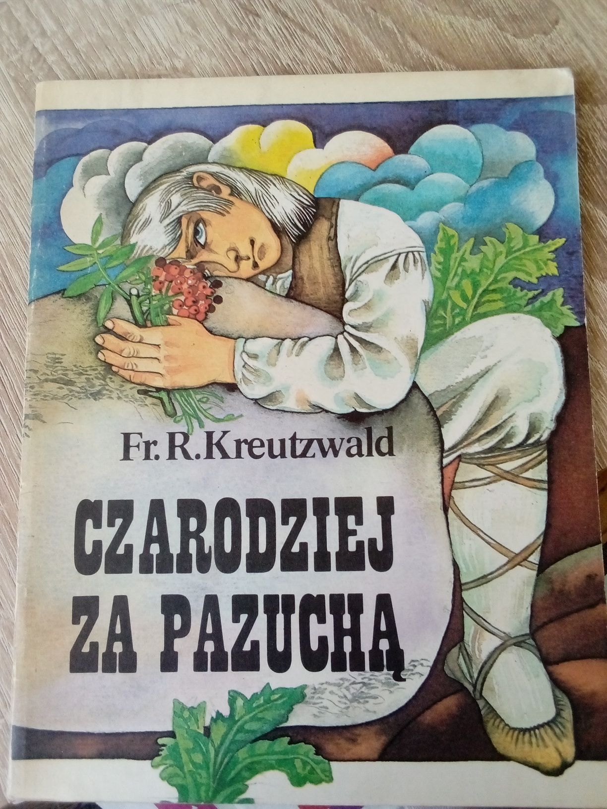 Książka " Czarodziej za pazuchą"