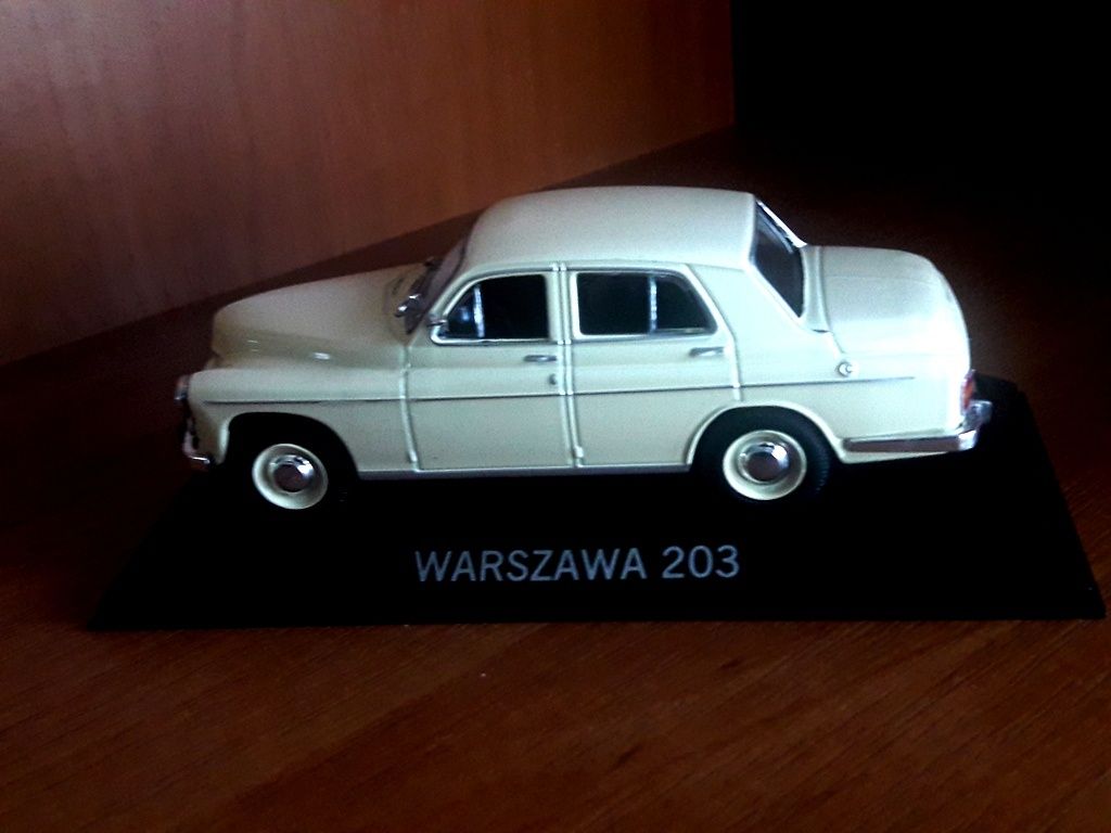 FSO Warszawa 203 budyń deagostini 223 kultowe auta PRL 224