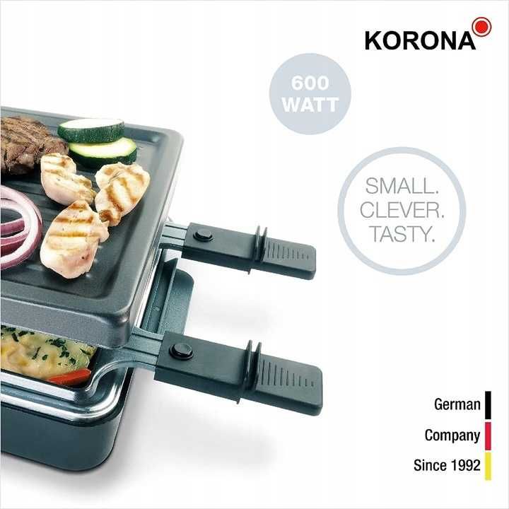 grill elektryczny KORONA czarny 600 W
