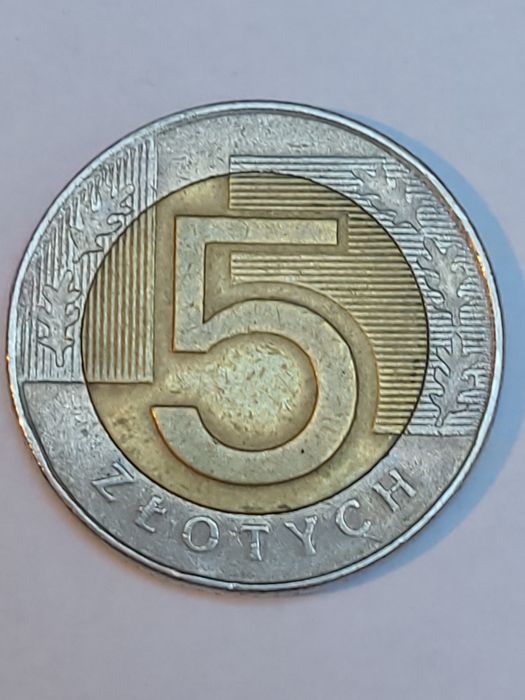 Destrukt Moneta 5 zł 1996 rok