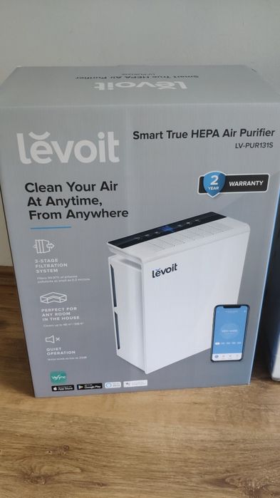 Oczyszczacz powietrza Levoit LV-H131 smart wi-fi 230 m3/h aplikacja