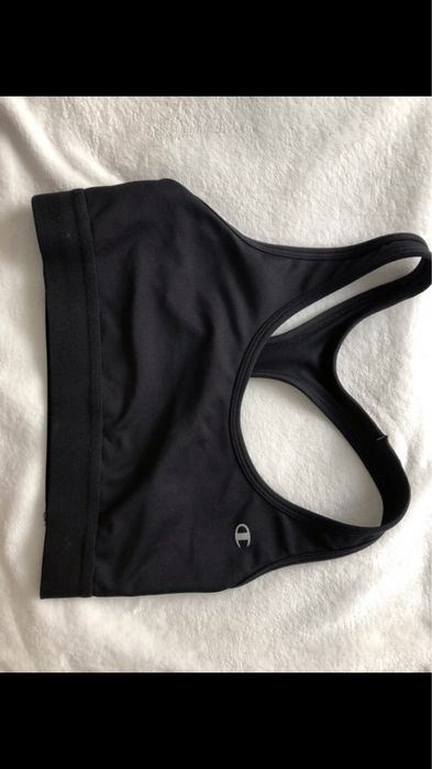 Biustonosz sportowy czarny