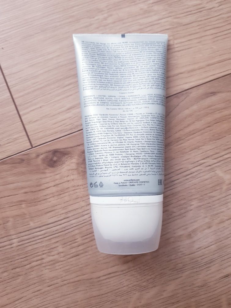 Nowy antycellulitowy żel do ciała marki Oriflame 150 ml