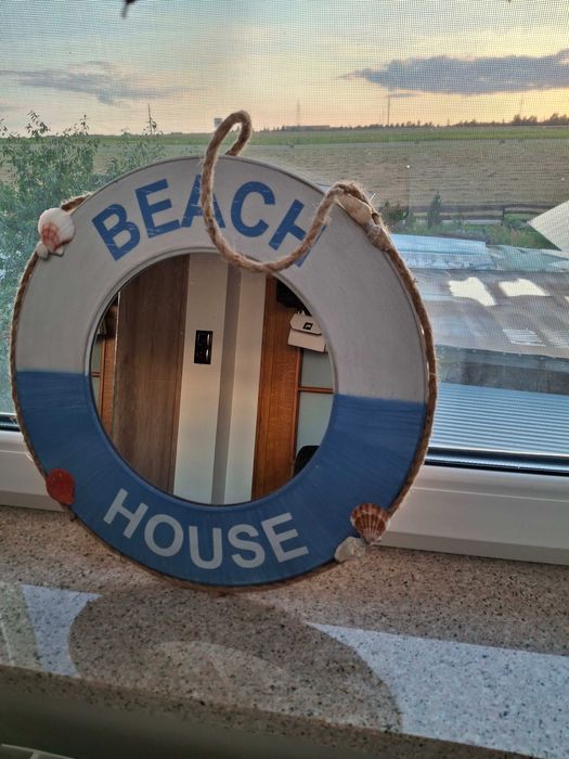 Zestaw lustro + półka