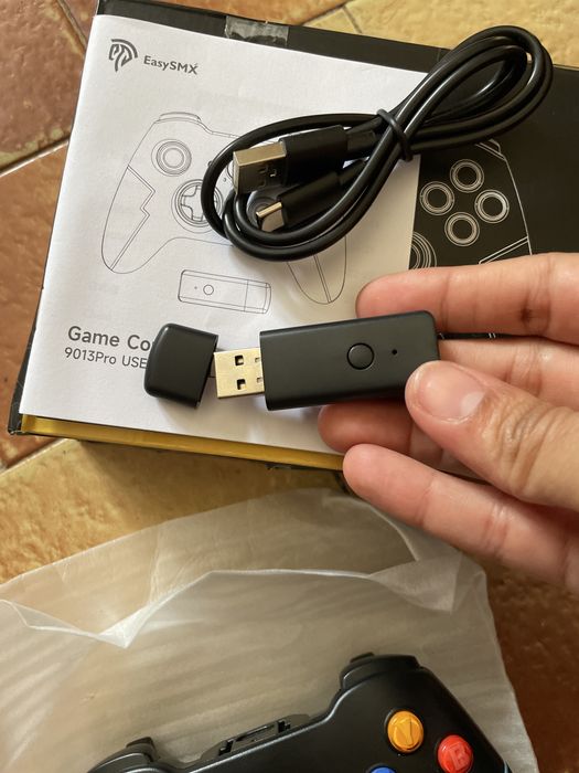 Game controller novo na caixa nunca usado