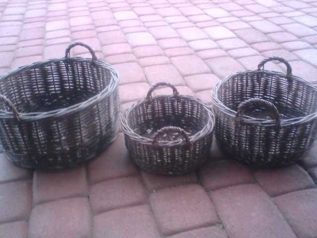 kosze wiklinowe skład 3w1