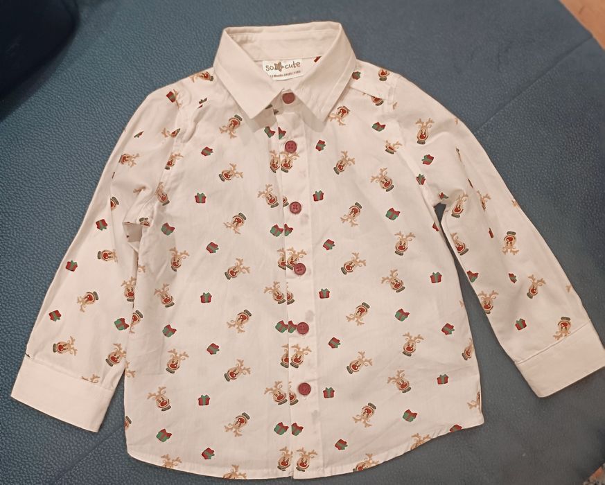 Koszula świąteczna 80