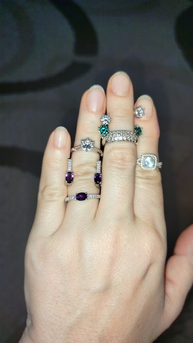 Распродажа муассаниты всё по 500 грн. украшений серебро серьги, кольца