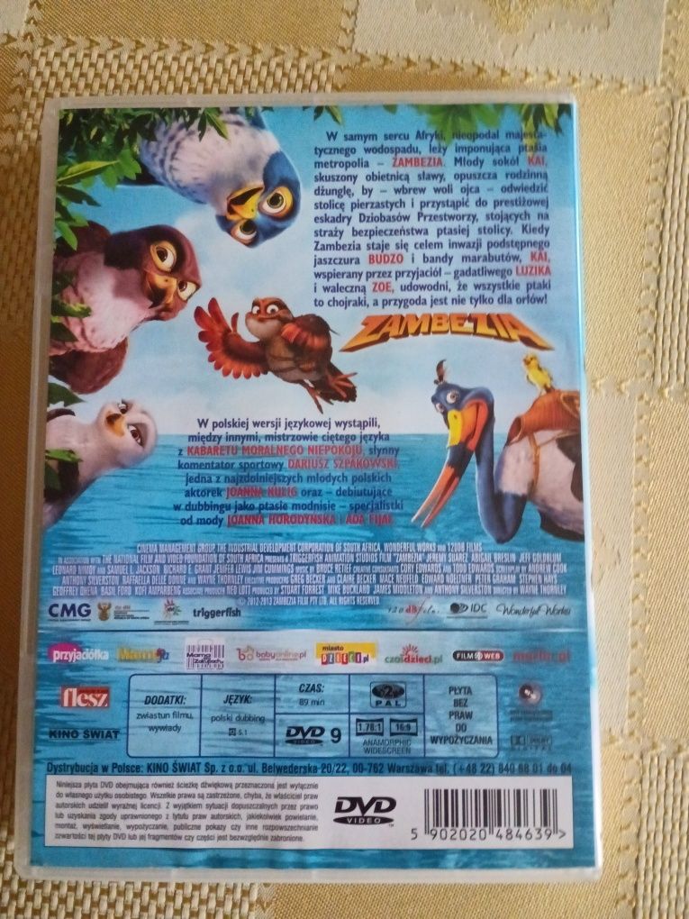 DVD Na zachód od Madagaskaru leży Zambezja