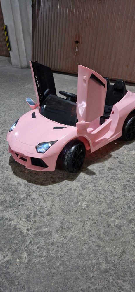 Carro eletrico rose cor