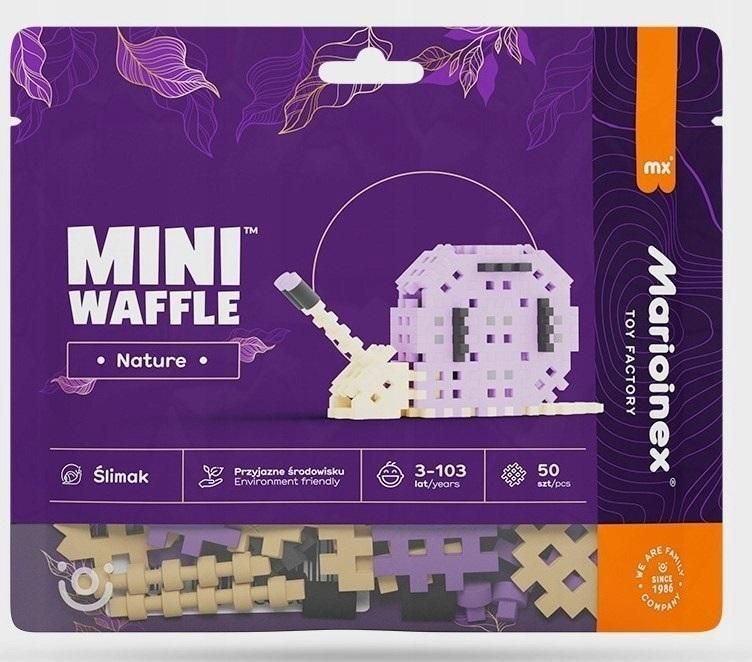 Mini Waffle Nature 50el Ślimak, Marioinex