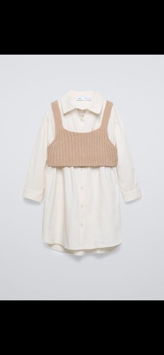 НОВА сукня-сорочка 6-7р ZARA