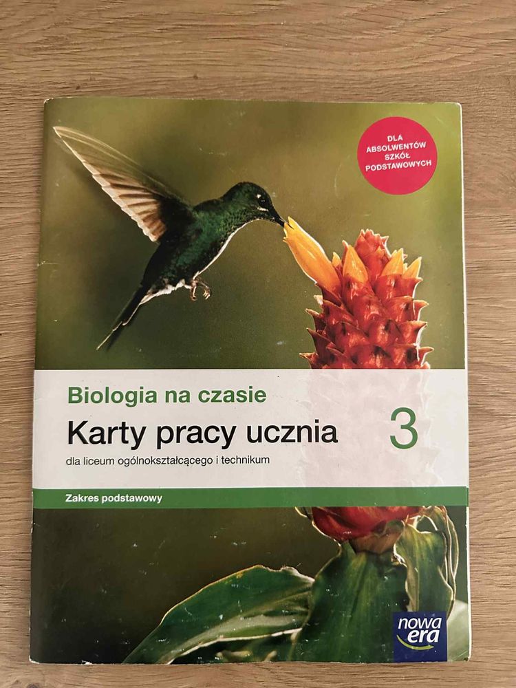 Karty pracy ucznia biologia 3