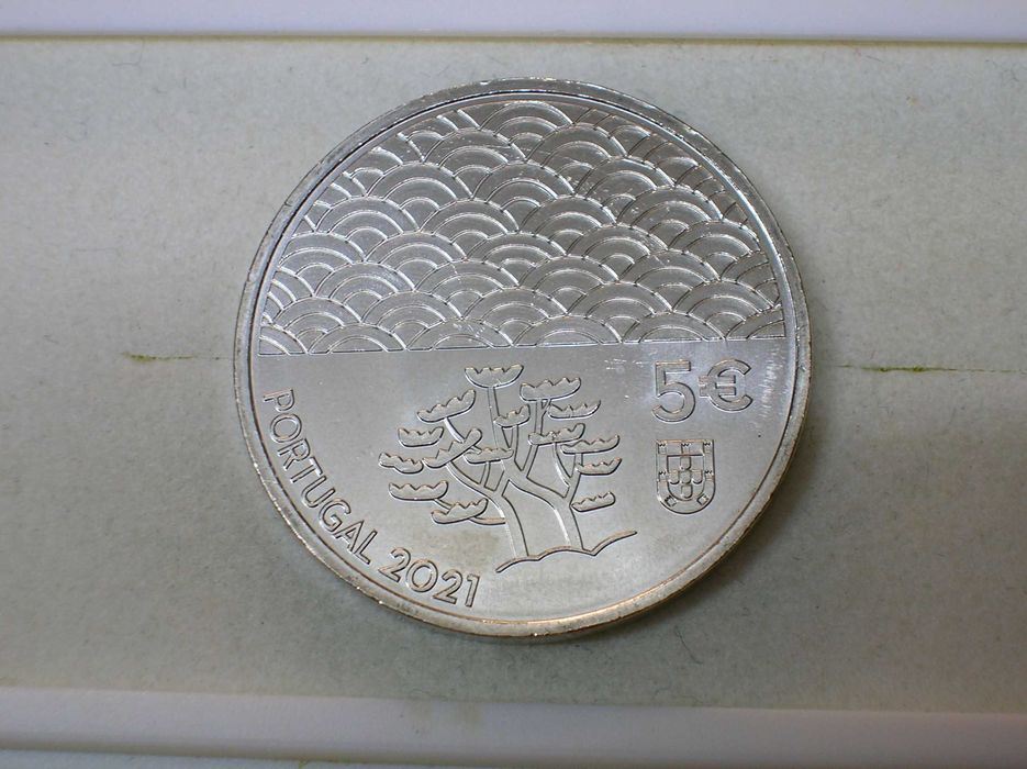 Moeda 5 euro / Arte da Laca / 2021