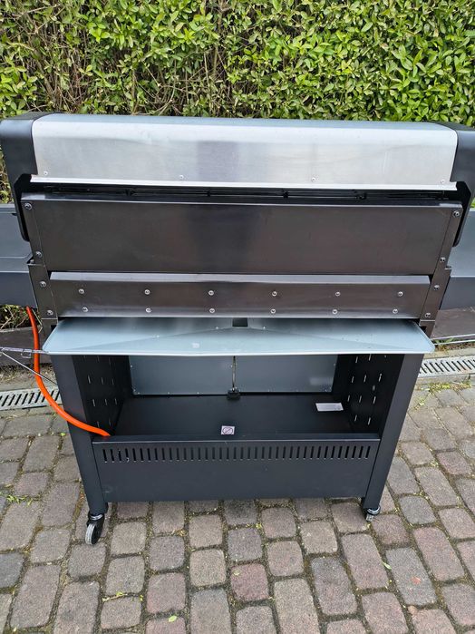 GRILL Gazowy  EL FUEGO LONG BEACH 6+1 ŻELIWO z szybą solidny Nowy !