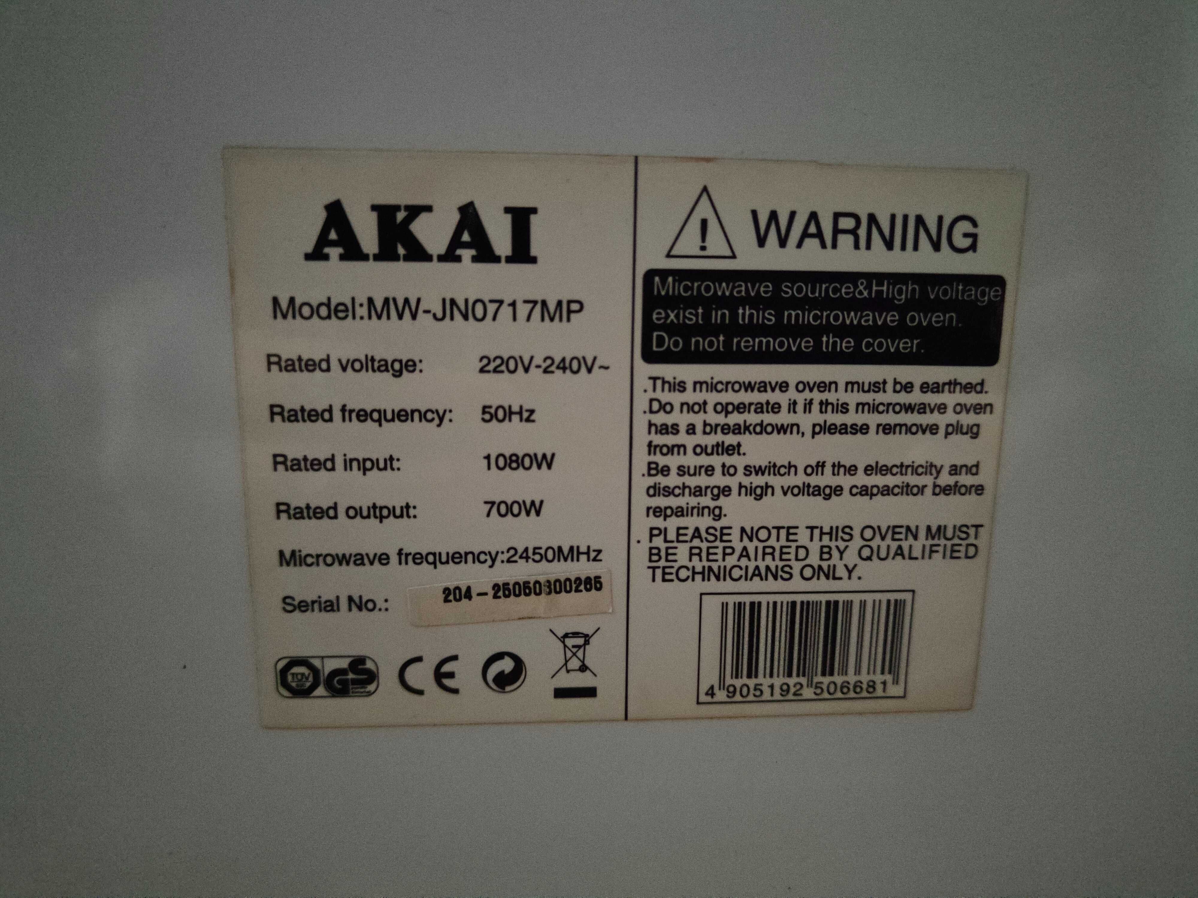 Mikrofalówka AKAI