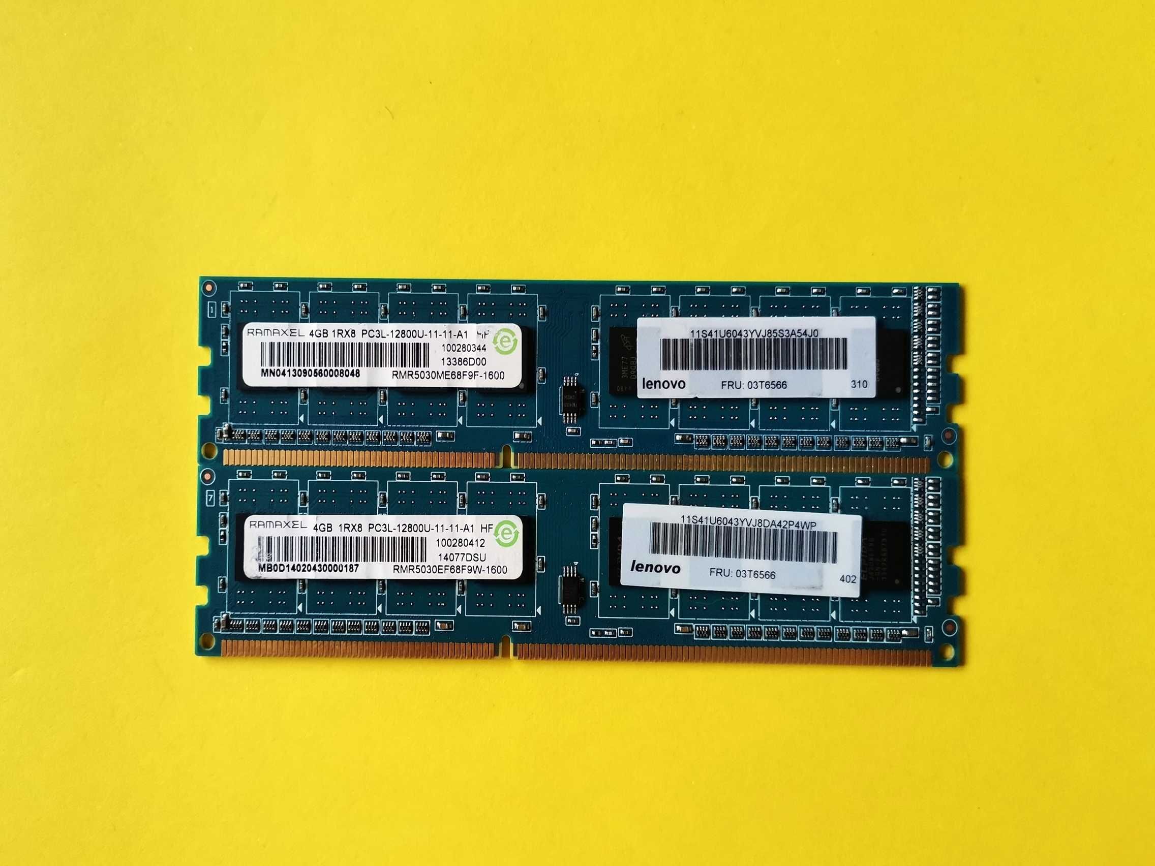 DDR3 8GB RamAxeL 12800 L -Komputer