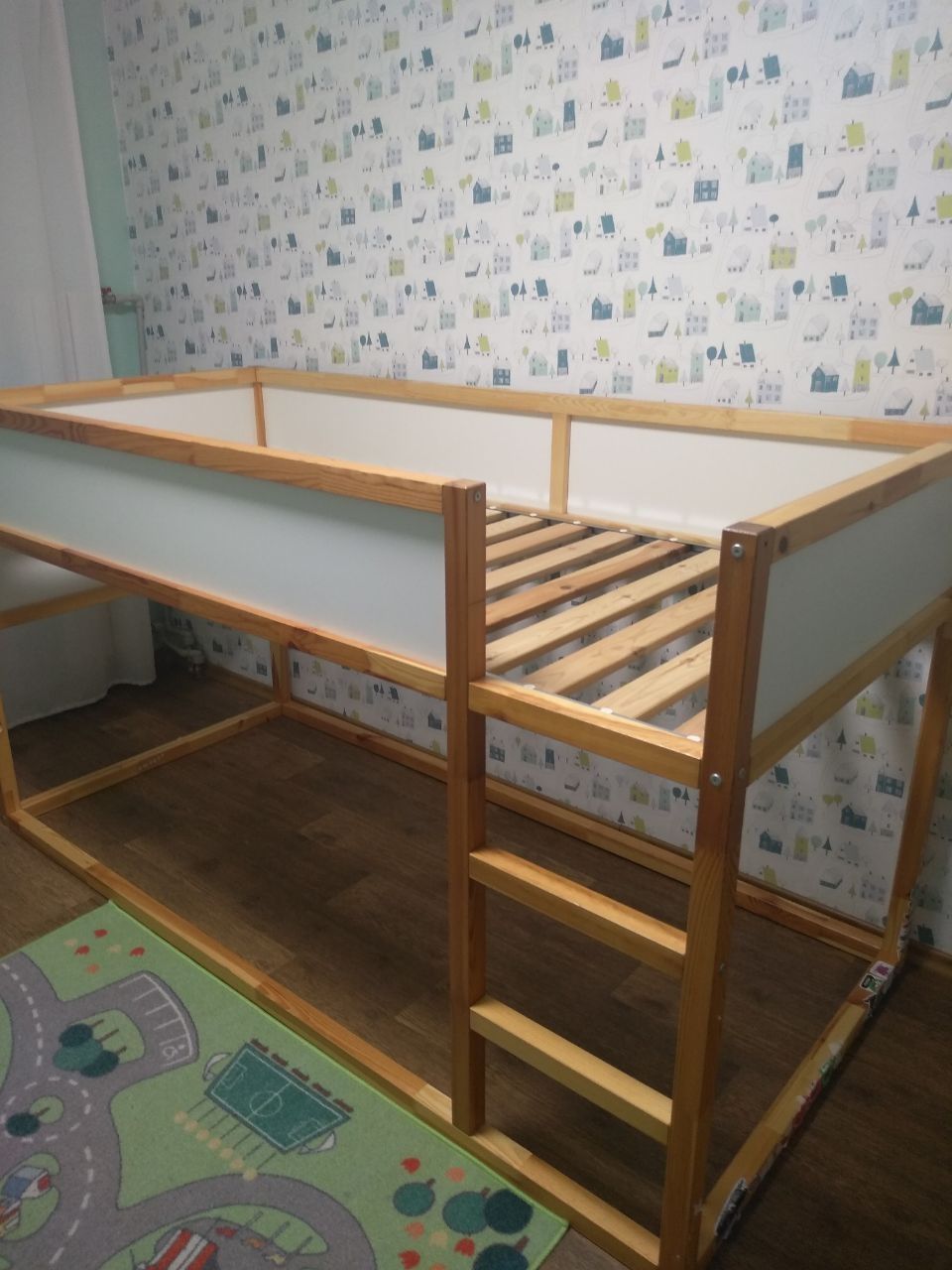 Ліжко-горище Ikea Kura, кровать-чердак, двоповерхове ліжко