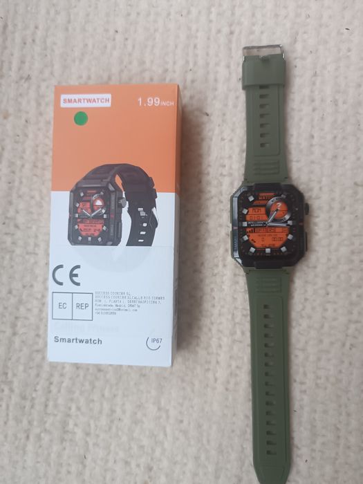 Розумний тактичний смарт годинник QW88.