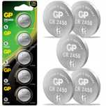 GP 3V baterie litowe CR2450, DL2450, 2450 blister 5szt bateria 5x