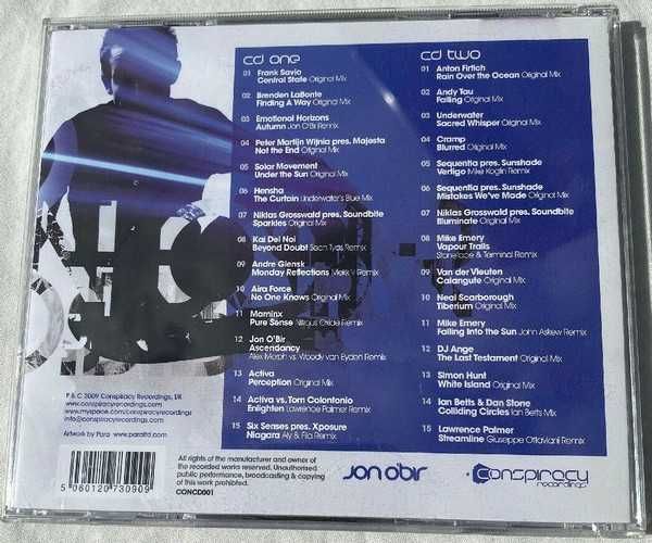 Rarytas! Jon O'bir Introspection 2Cd Hit-progressive uplifting trance!