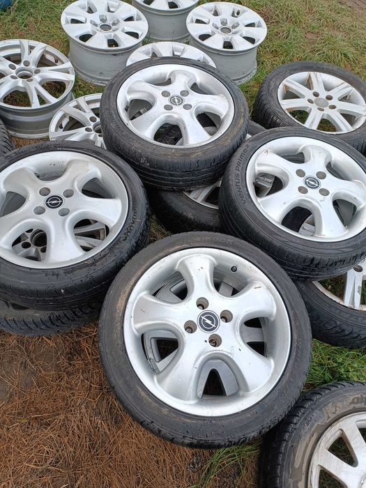 Koła felgi aluminiowe 16 stal 15 i16 cal 4×100 r16 et 49 opony 195/r16