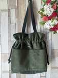 Torebka worek khaki