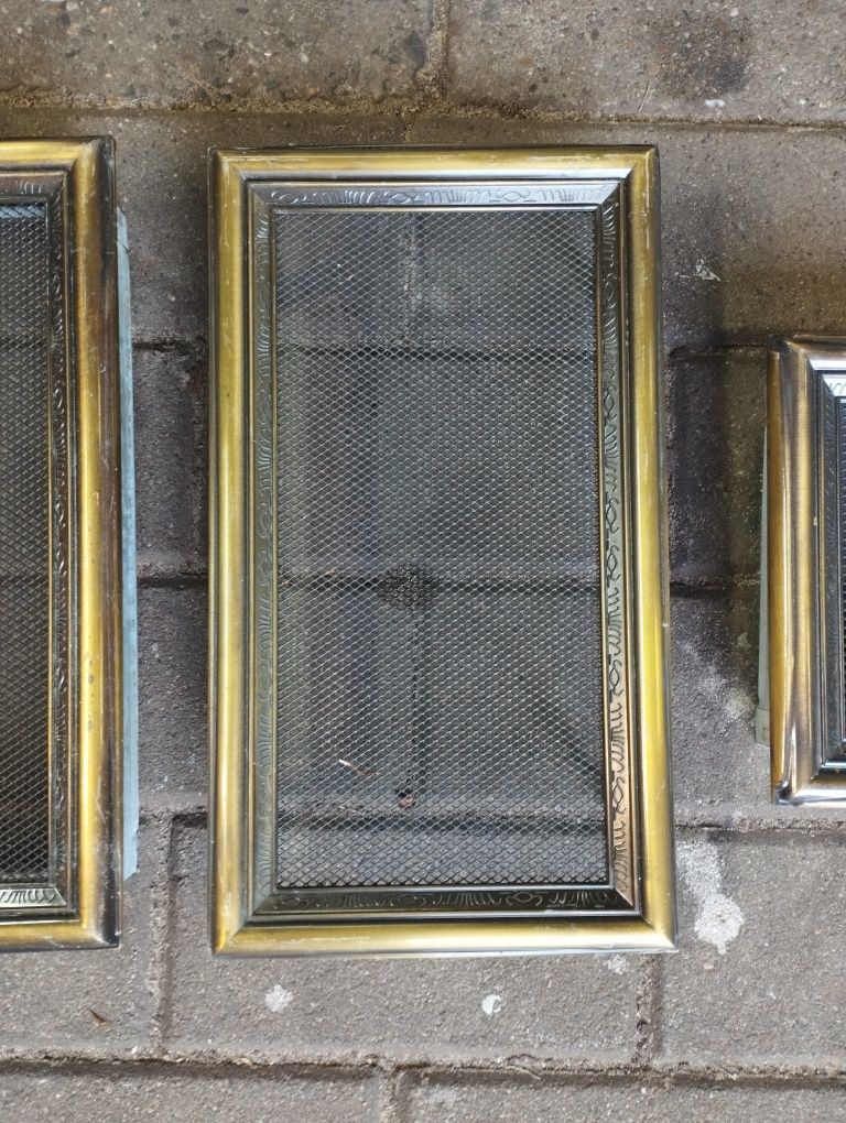 5szt. Kratka kominkowa 17x30 rustykalna wentylacyjna komplet kratek