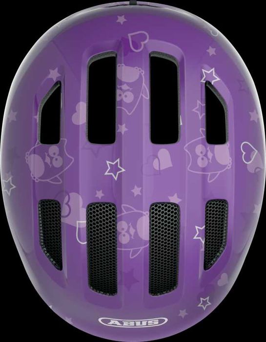 Kask rowerowy ABUS Smiley 3.0 purple star shiny (S) NOWY