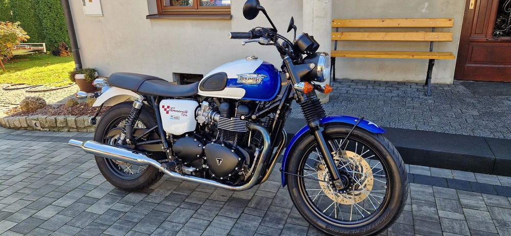 Triumph T T214 t100 t120 Bonneville  limit edition nr 597  Niemcy Jak nowy
