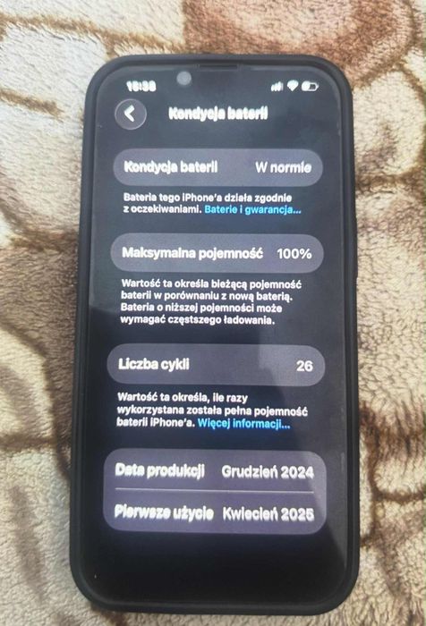 Iphone 16e gwarancja 100%
