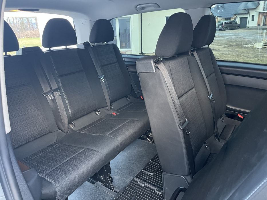 Wynajem bus busa Mercedes Vito Tourer 9 osobowy auta wypożyczenie
