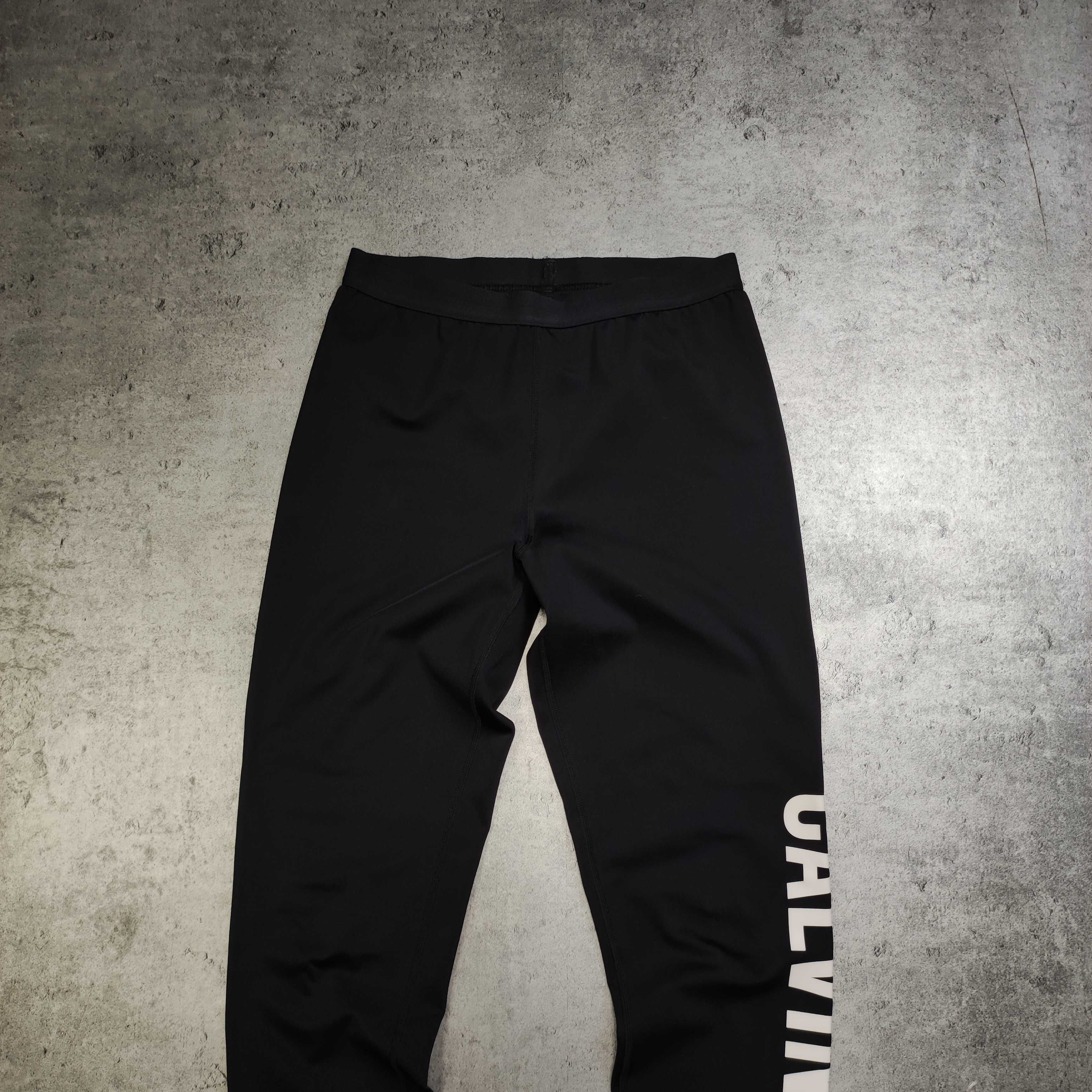 DAMSKIE Sportowe Getry Leginsy Treningowe Calvin Klein GYM Active