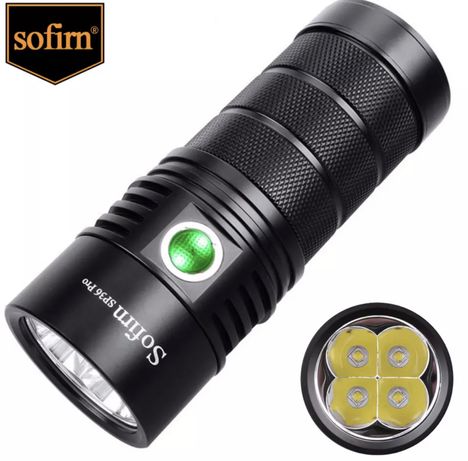 Сверх яркий фонарик Sofirn SP36 Pro 8000люмен