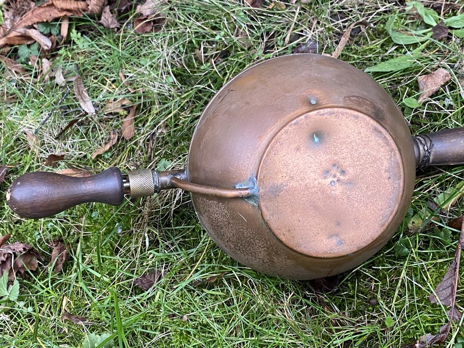 Francuski miedziany opryskiwacz „Le Phenix, Pulverisateur, Bruxelles”