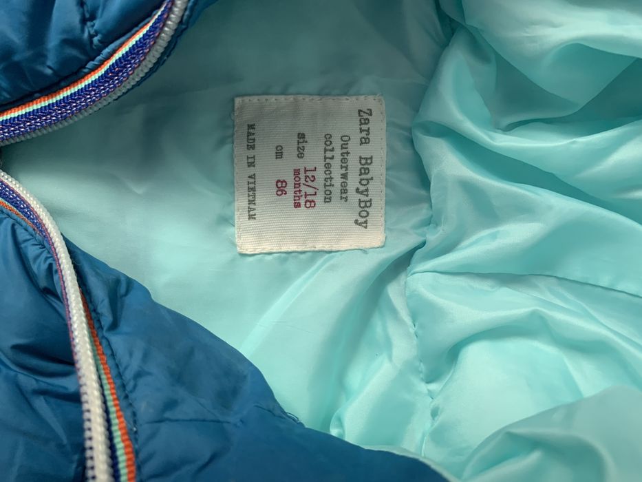 Bezrekawnik zara  rozmiar 86