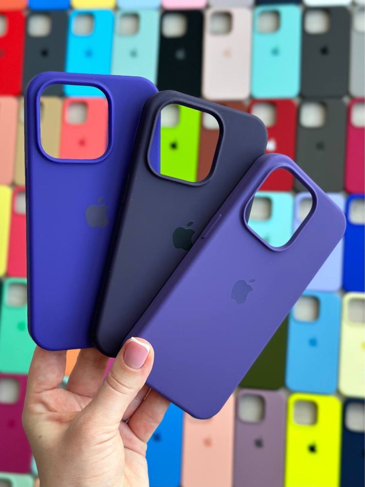 Чохол на Айфон 14 про макс та інші, силіконовий silicone case pro max
