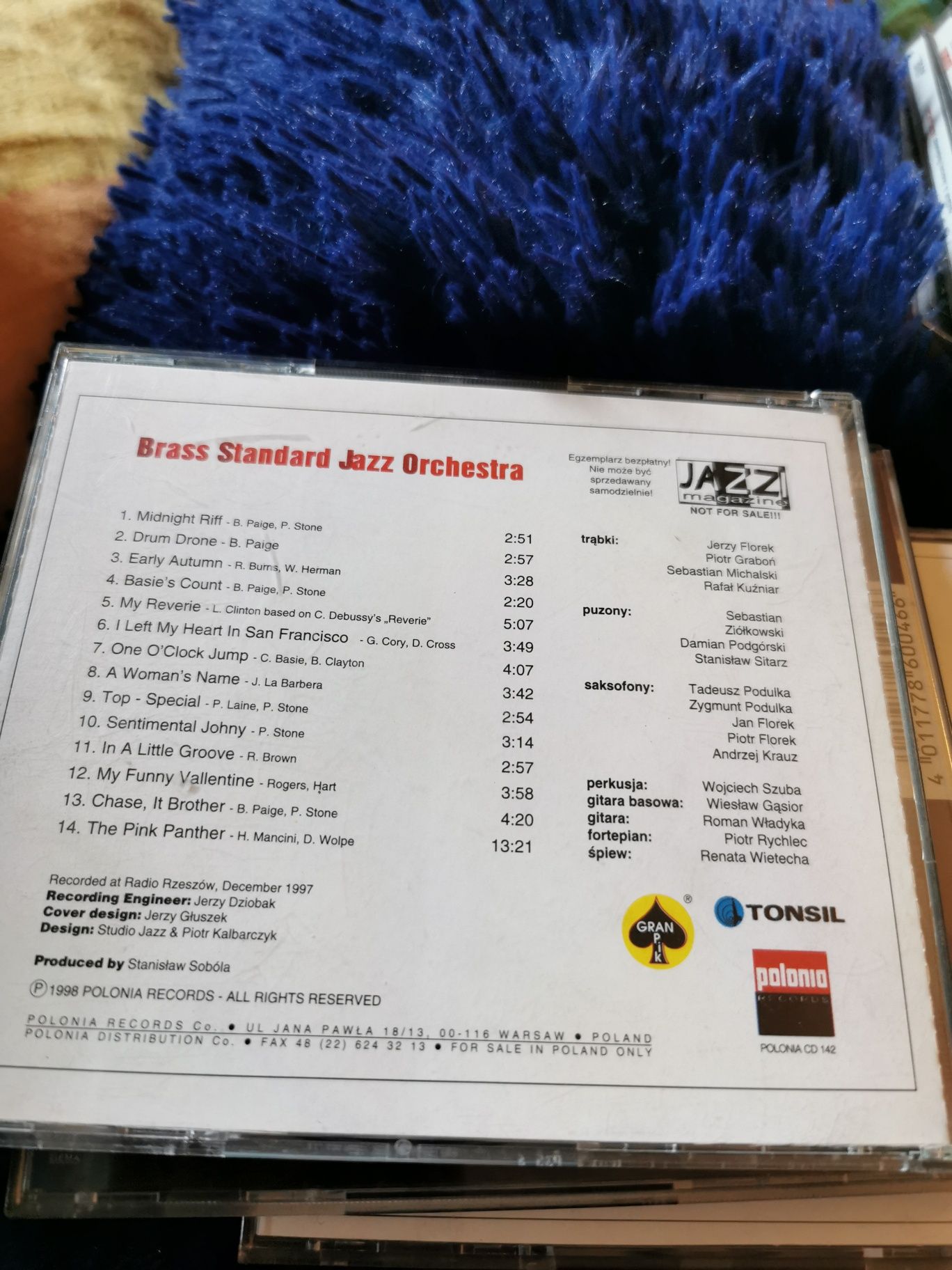 1 Płyta CD = 40 zł sztuka